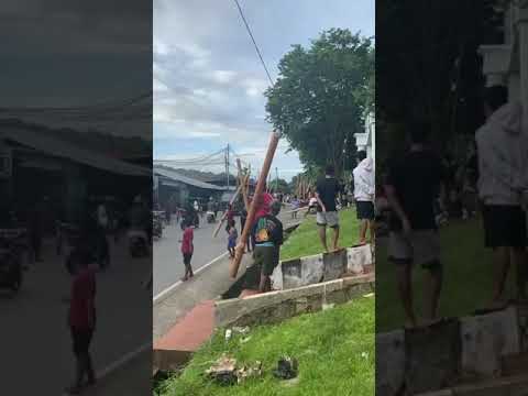 Perang meriam besar anak² Dok 9, kota Jayapura 🔥