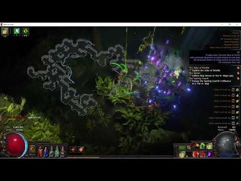 POE 3.20 Trickster Toxic rain & ballista mapping