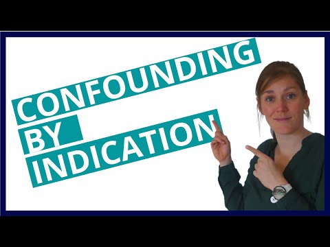 CONFOUNDING BY INDICATION MADE EASY - learn the basics in less than 5 minutes in this tutorial