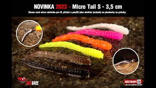 REDBASS Micro Tail S_35mm_Dark Black