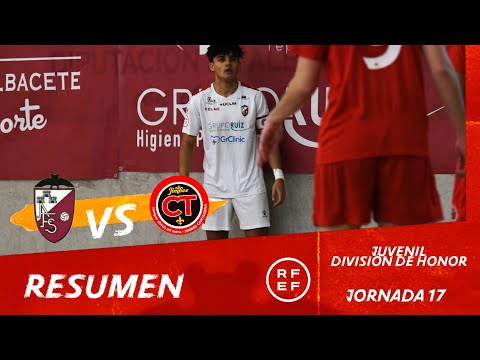 Resumen Albacete FS Grupo Amiab - Jimbee Cartagena (3-5). JUVENIL DIVISIÓN DE HONOR/ Jornada 17