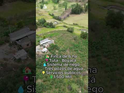 Espectacular Finca productiva, Tuta Boyacá.