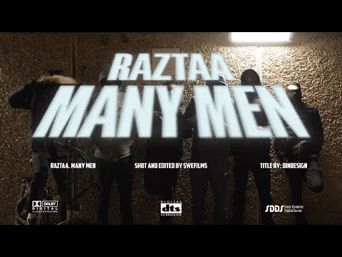 Raztaa - MANY MEN (OFFICIELL MUSIKVIDEO)