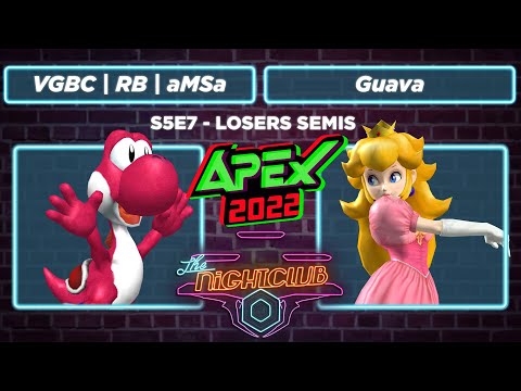 The Nightclub S5E7: VGBC | RedBull |  aMSa vs Guava - Losers Semis SSBM
