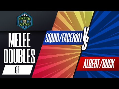 Squid/Faceroll vs. Albert/Duck - Melee Doubles Losers Semis - Smash Camp 2022