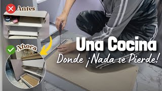 🔥Cómo Construir organizadores EXTRAÍBLES para Muebles con retazos de madera