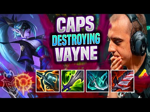 CAPS DESTROYING WITH VAYNE! - G2 Caps Plays Vayne TOP vs Kled! | Patch 11.20