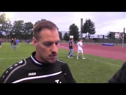 Babenhausens Trainer Steffen Schrod enttäuscht nach Niederlage im Aufstiegsspiel