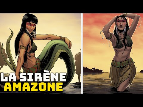 The Mermaid of Amazonian Folklore - Iara - Brazilian Mythology