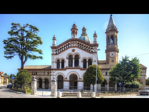 Campocavallo il Santuario e le vie principali