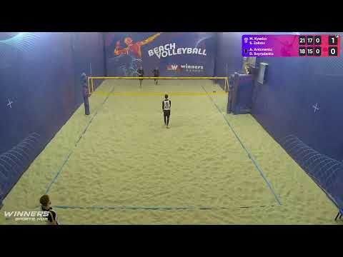 21:00 M. Kyselov / S. Zalizko - A. Antonenko / D. Svyrydenko 02.12.2022 | Winners Beach Volleyball