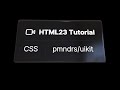 Create 3D UI with HTML/CSS - html23 Tutorial