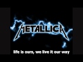 Metallica - Nothing Else Matters [Lyrics] 