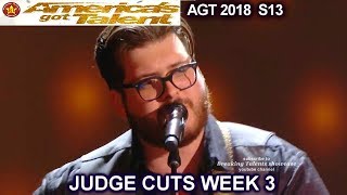 Noah Guthrie FULL PERFORMANCE “Whipping Post”  2nd song America&#39;s Got Talent 2018 Judge Cuts 3 AGT