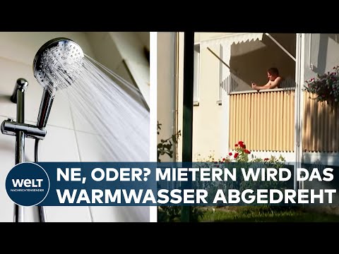SACHSEN: Mietern das Warmwasser abgedreht! Erste Wohnungsgenossenschaft reagiert auf Energiekrise