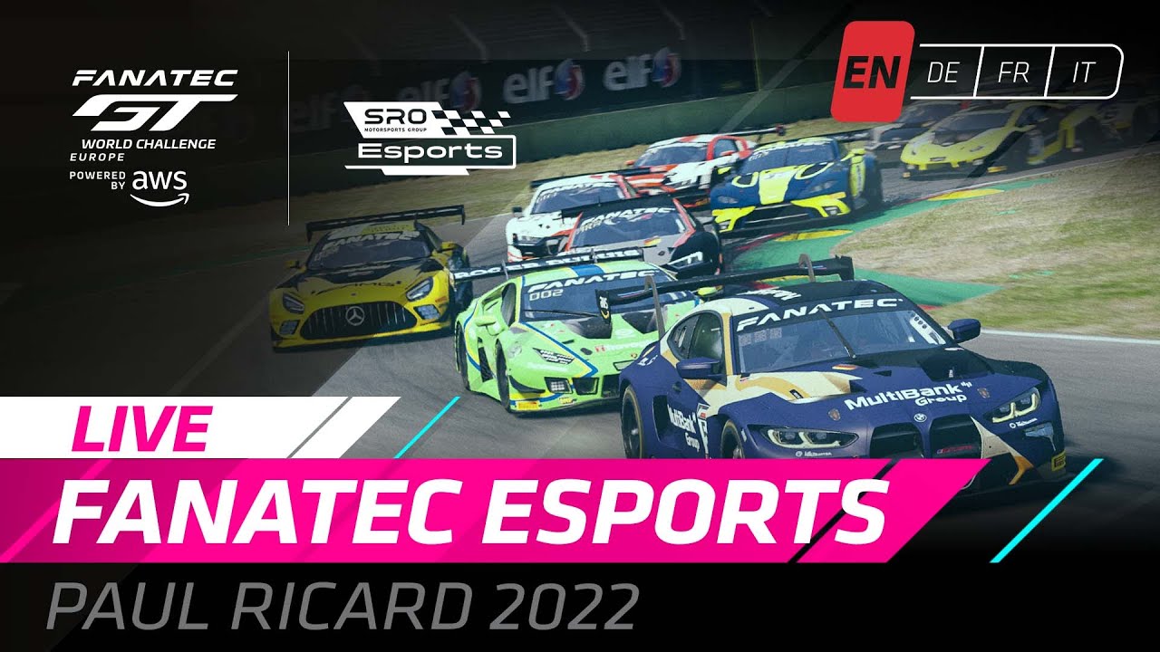 LIVE | Fanatec Esports GT Pro Series | Paul Ricard