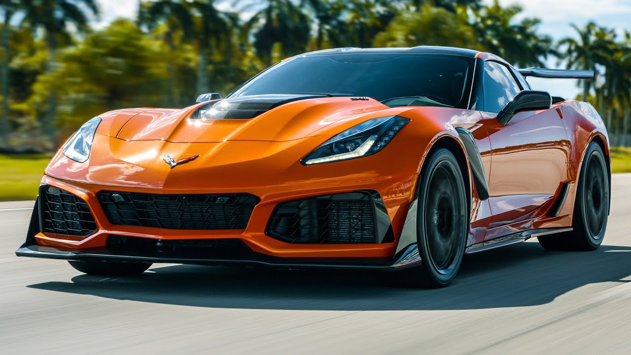 1 Hour | Corvette C7 ZR1 TV Background Pure Exhaust ASMR