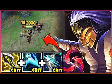 FULL CRIT SHACO IS THE TRUE ONE SHOT BUILD! | Pink Ward Shaco