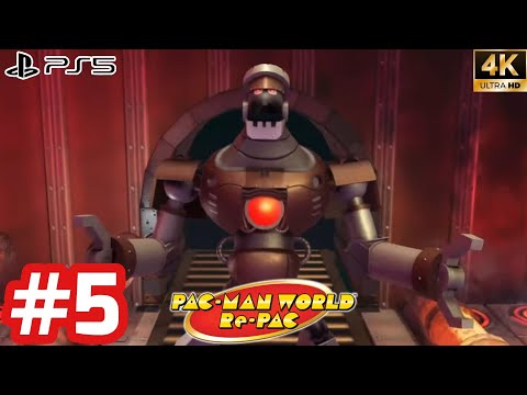 PAC-MAN WORLD Re-Pack - Gameplay Walkthrough - Part 5 [4K 60FPS PS5] No Commentary