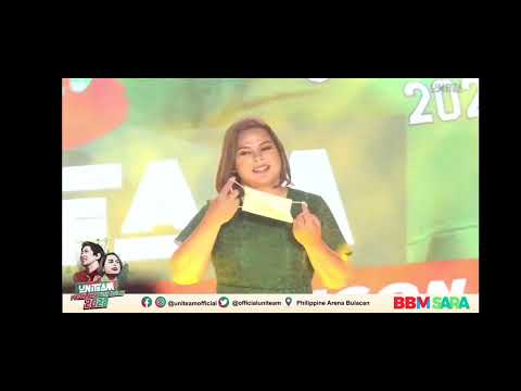 Proclamation Rally Of Uniteam Bongbong Marcos and Sara Duterte at Philippine Arena