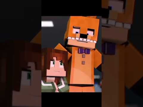 Minecraft Fnaf Animation Song "Never Be Alone" #minecraft #fnaf #song #shorts