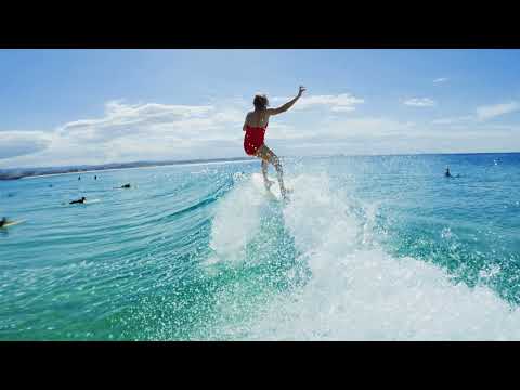 Steph Surfing Dreamy Greeny