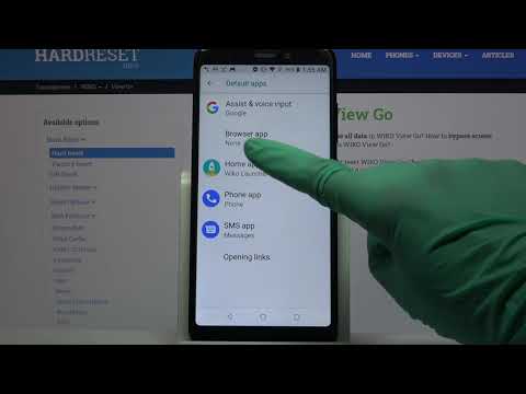 Change Default Apps - WIKO View Go & Programs Customizations
