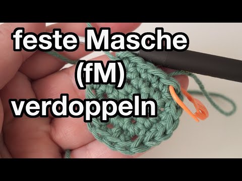 Double the single crochet stitch (sc)