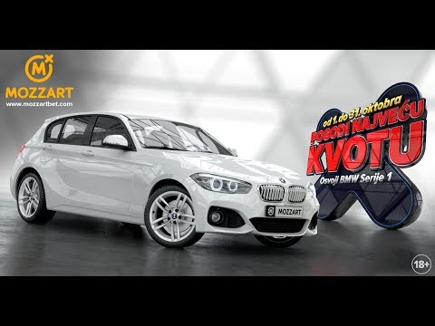MOZZART - Pogodi najveću kvotu za BMW 1 (2017 oktobar)