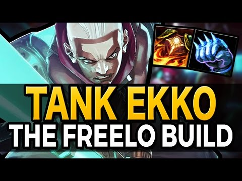 THE FREELO BUILD - Tank Ekko Guide - League of Legends