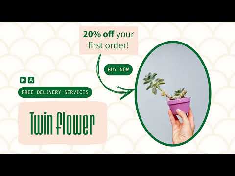 Twin Flower: Online Plants App