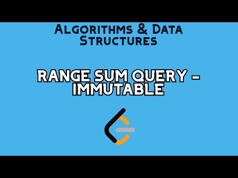 Google Coding Interview Question Range Sum Query Immutable