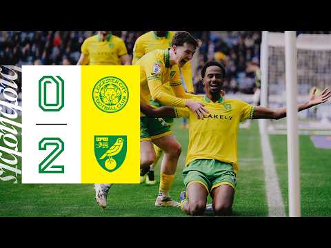 SLIMANE AND AHMED STUN LEICESTER CITY 🤯 | Leicester City 0-2 Norwich City | Highlights