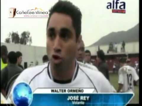 Triunfo de deportivo Walter Ormeño