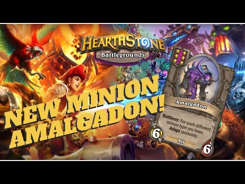 AMALGADON - BEST 6 DROP! | Hearthstone Battlegrounds