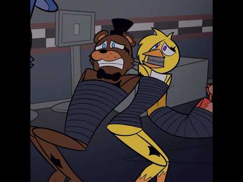 The Toy Animatronics Meet the Withered Animatronic #fnaf #fnafanimation #fnafmovie