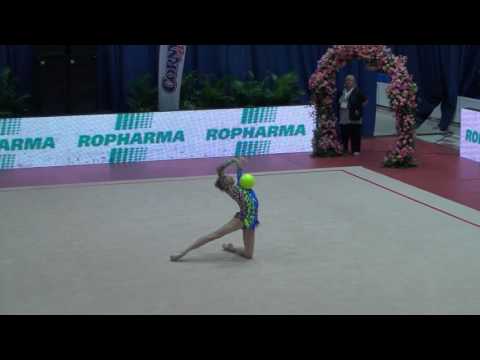 Julia Evchik BLR Ball AA Bucharest Grand Prix & Irina Deleanu Cup 2016