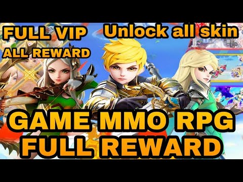 GAME MMO RPG PRIVATE SERVER FULL REWARD - FULL VIP & REWARD ALL SKIN