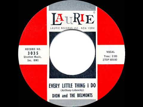 1959 HITS ARCHIVE: Every Little Thing I Do - Dion & The Belmonts (45 single version)