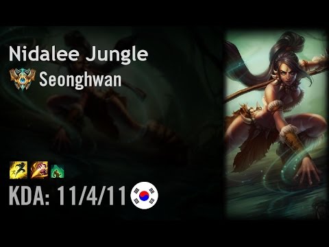 Nidalee Jungle vs Kindred - Seonghwan - KR Challenger Path 6.4