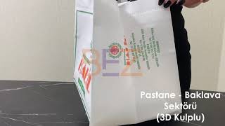 Kulplu Körüklü Nonwoven Bez Çantalar | bez.com.tr | Nonwoven Bag Turkey
