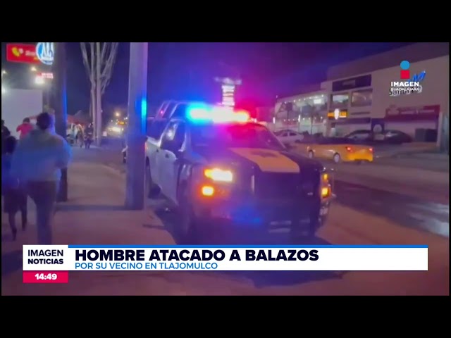 Hombre se debate entre la vida y la muerte tras ser baleado por su vecino