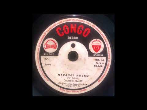 Orchestre Tembo  -  Nazangi Ndeko (196x, Congo Decca - CD. 14)