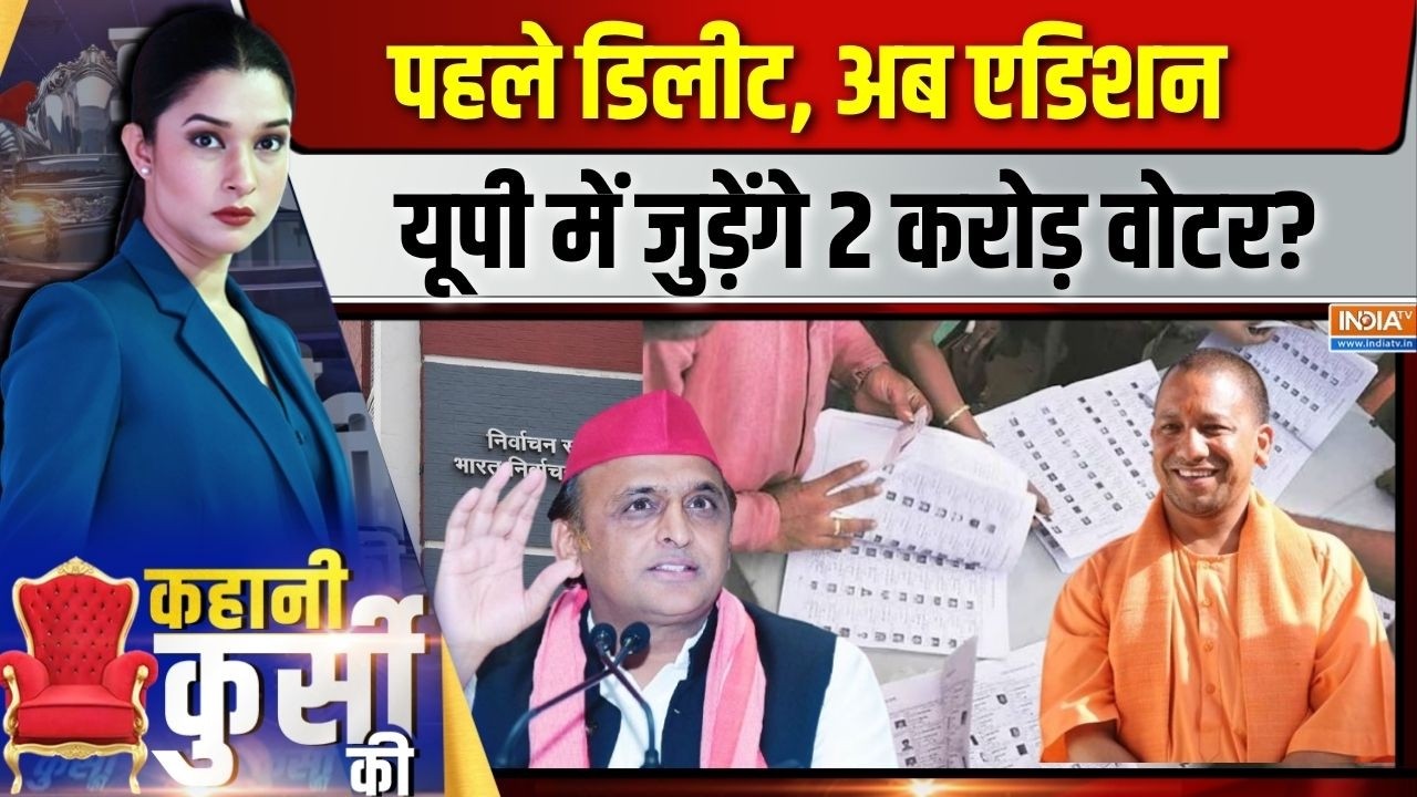 Kahani Kursi Ki Live : वोटर जोड़ो अभियान तेज, फायदे में योगी या अखिल