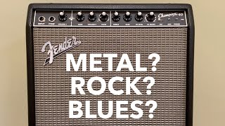 Video thumbnail for Fender Champion 40 Guitar Amplifier Demo Review: Good For Metal, Rock, Blues? by 5 Minute Music