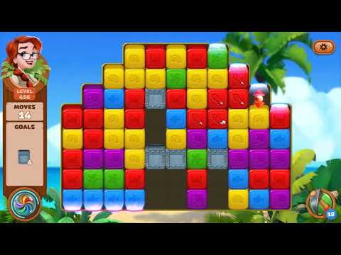 Lost Island: Blast Adventure - Level 456 (No Boosters) HD