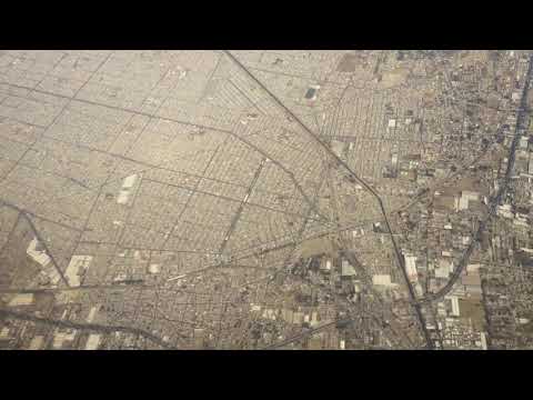 Flying over Mexico City