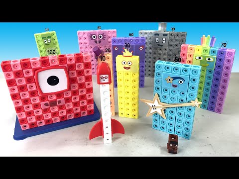 Let's Build Numberblocks Heroes with Zeroes Official Toys || Keith's Toy Box