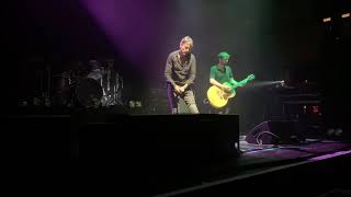 Suede. Brett Anderson, Tightrope. Acoustic. Cambridge 28/04/2019. Barrier view.