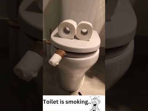 Toilet is Smoking/ Funny Tiktok Compilation #shorts